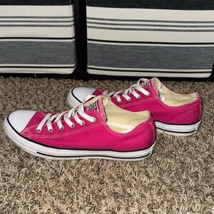 Pink Low Top Converse
